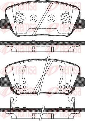 Kawe 1398 02 - Гальмівні колодки, дискові гальма autozip.com.ua