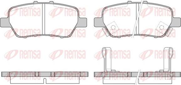 Kawe 1330 02 - Гальмівні колодки, дискові гальма autozip.com.ua