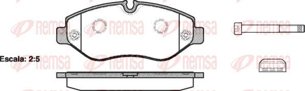 Kawe 1245 00 - Гальмівні колодки, дискові гальма autozip.com.ua