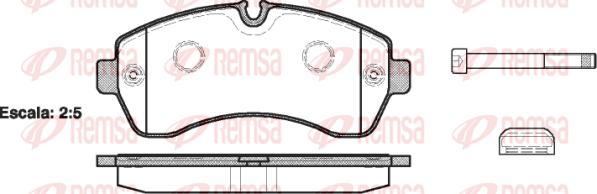 Kawe 1243 00 - Гальмівні колодки, дискові гальма autozip.com.ua