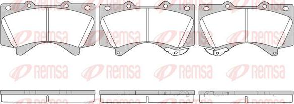 Kawe 1271 02 - Гальмівні колодки, дискові гальма autozip.com.ua