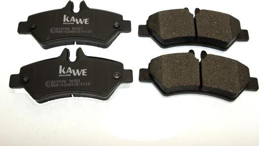 Kawe 810096 - Гальмівні колодки, дискові гальма autozip.com.ua