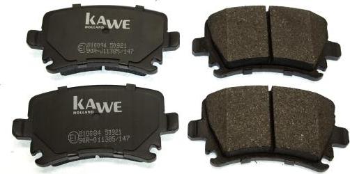 Kawe 810084 - Гальмівні колодки, дискові гальма autozip.com.ua