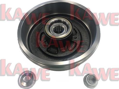 Kawe 7D0753CA - Гальмівний барабан autozip.com.ua