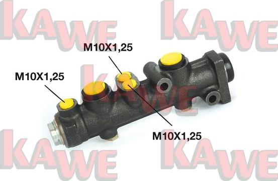 Kawe B6709 - Головний гальмівний циліндр autozip.com.ua