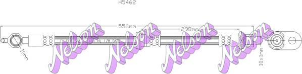 Kawe H5462 - Гальмівний шланг autozip.com.ua