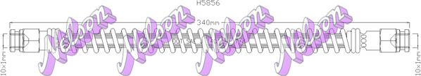 Kawe H5856 - Гальмівний шланг autozip.com.ua