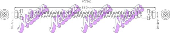 Kawe H5361 - Гальмівний шланг autozip.com.ua