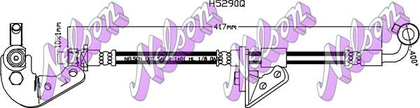 Kawe H5290Q - Гальмівний шланг autozip.com.ua