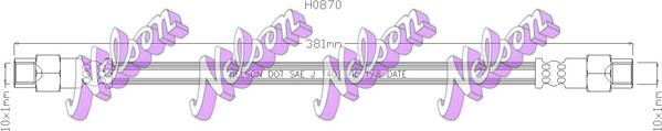 Kawe H0870 - Гальмівний шланг autozip.com.ua