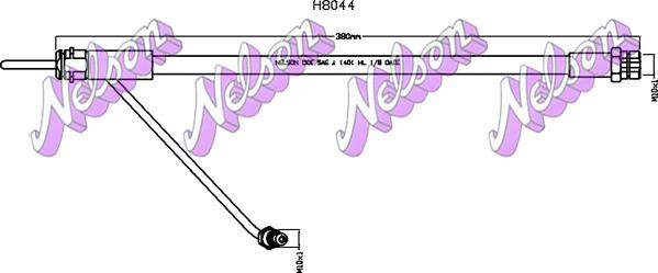 Kawe H8044 - Гальмівний шланг autozip.com.ua