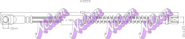 Kawe H3559 - Гальмівний шланг autozip.com.ua