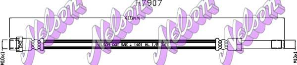 Kawe H7907 - Гальмівний шланг autozip.com.ua