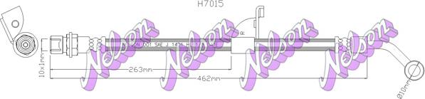 Kawe H7015 - Гальмівний шланг autozip.com.ua