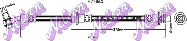 Kawe H7786Q - Гальмівний шланг autozip.com.ua