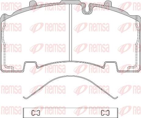 Kawe JCA1555.00 - Гальмівні колодки, дискові гальма autozip.com.ua