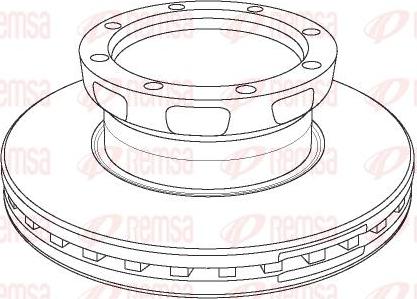 Brembo 09854314 - Гальмівний диск autozip.com.ua