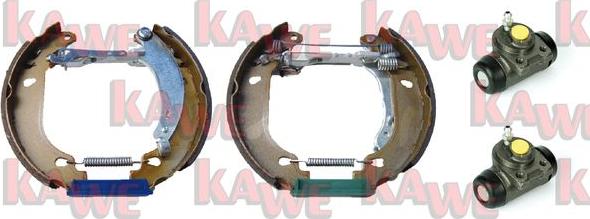 Kawe OEK452 - Комплект гальм, барабанний механізм autozip.com.ua