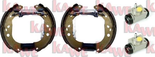 Kawe OEK543 - Комплект гальм, барабанний механізм autozip.com.ua