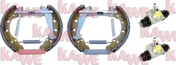 Kawe OEK556 - Комплект гальм, барабанний механізм autozip.com.ua