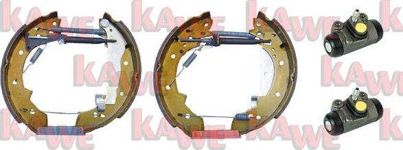 Kawe OEK563 - Комплект гальм, барабанний механізм autozip.com.ua