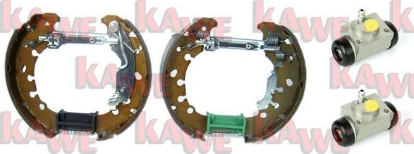 Kawe OEK622 - Комплект гальм, барабанний механізм autozip.com.ua