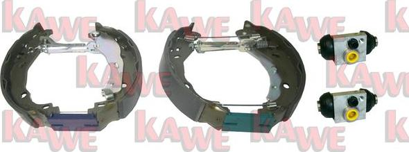 Kawe OEK815 - Комплект гальм, барабанний механізм autozip.com.ua