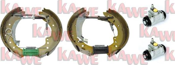 Kawe OEK349 - Комплект гальм, барабанний механізм autozip.com.ua
