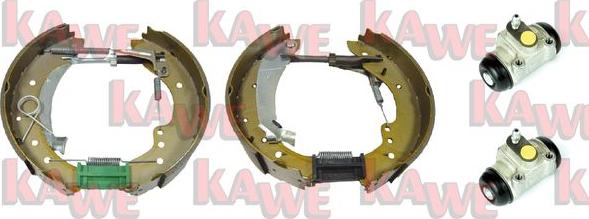 Kawe OEK348 - Комплект гальм, барабанний механізм autozip.com.ua