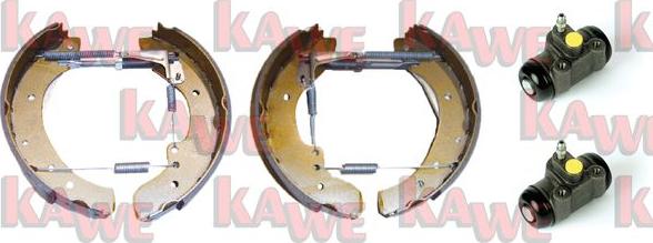 Kawe OEK354 - Комплект гальм, барабанний механізм autozip.com.ua