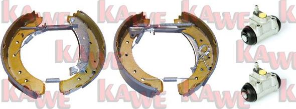Kawe OEK350 - Комплект гальм, барабанний механізм autozip.com.ua