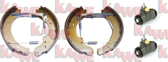Kawe OEK331 - Комплект гальм, барабанний механізм autozip.com.ua