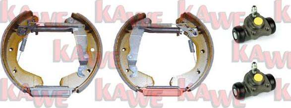 Kawe OEK226 - Комплект гальм, барабанний механізм autozip.com.ua
