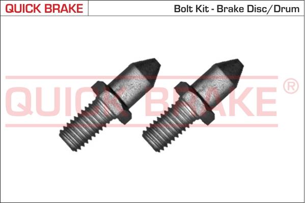 Kawe Q 11678K - Болт, диск гальмівного механізму autozip.com.ua