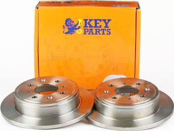 Key Parts KBD4933 - Гальмівний диск autozip.com.ua