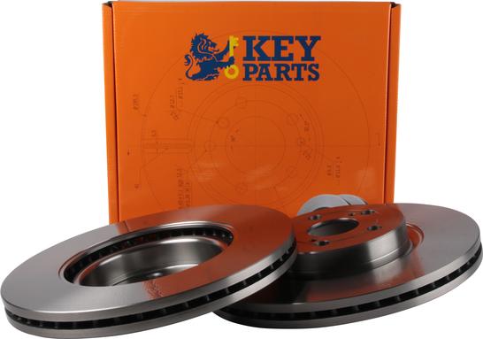 Key Parts KBD4459 - Гальмівний диск autozip.com.ua