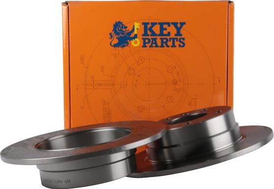 Key Parts KBD4465 - Гальмівний диск autozip.com.ua
