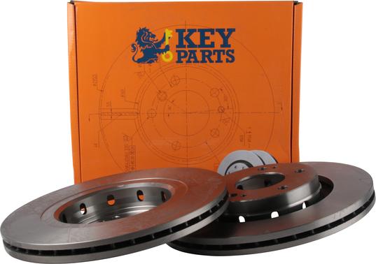 Key Parts KBD4481 - Гальмівний диск autozip.com.ua