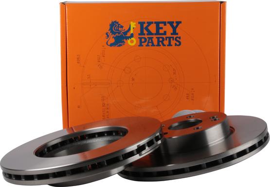 Key Parts KBD4488 - Гальмівний диск autozip.com.ua