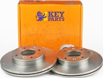Key Parts KBD4428 - Гальмівний диск autozip.com.ua