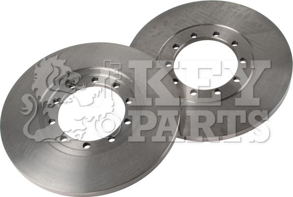 Key Parts KBD4566 - Гальмівний диск autozip.com.ua