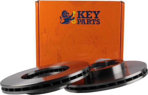 Key Parts KBD4562 - Гальмівний диск autozip.com.ua