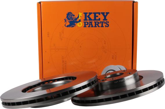 Key Parts KBD4567 - Гальмівний диск autozip.com.ua