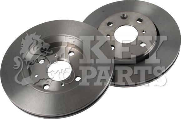 Key Parts KBD4534 - Гальмівний диск autozip.com.ua