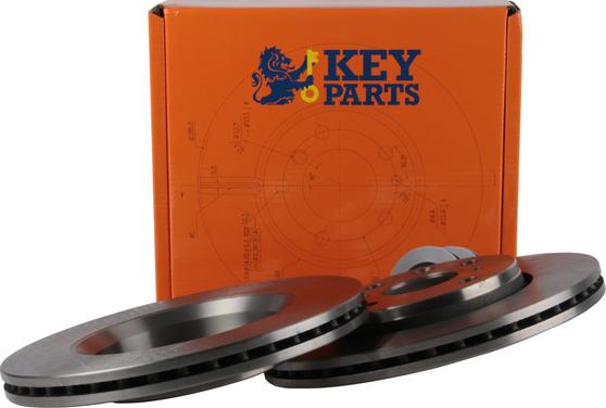 Key Parts KBD4534 - Гальмівний диск autozip.com.ua