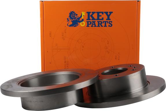 Key Parts KBD4571 - Гальмівний диск autozip.com.ua
