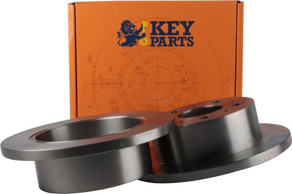 Key Parts KBD4668 - Гальмівний диск autozip.com.ua