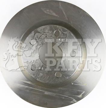 Key Parts KBD4606 - Гальмівний диск autozip.com.ua