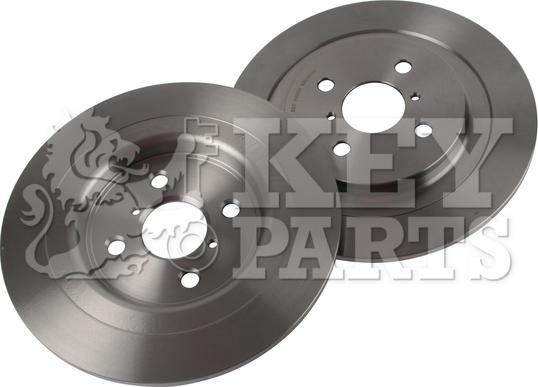 Key Parts KBD4601 - Гальмівний диск autozip.com.ua