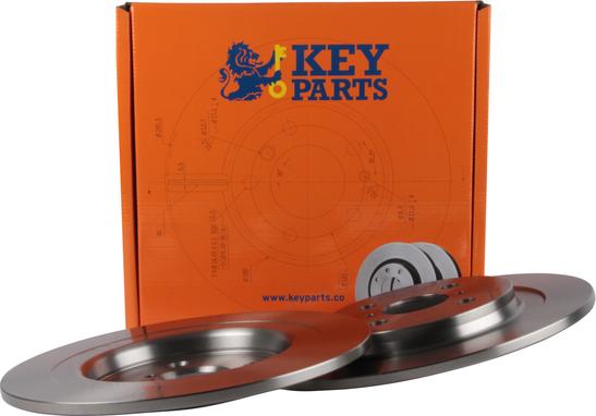 Key Parts KBD4601 - Гальмівний диск autozip.com.ua